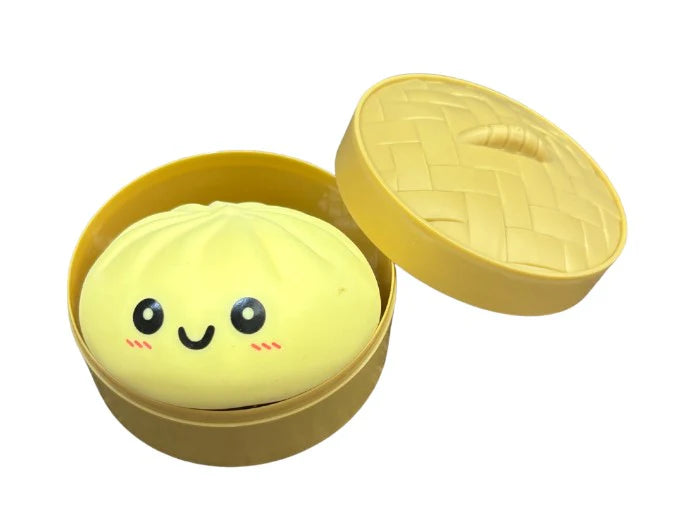 Squishy Steamed Buns Bao Large Mystery Dumpling Toy Blind Box Knead Dough Squishie Food Super Soft Squishy Bun Antistress Toy
