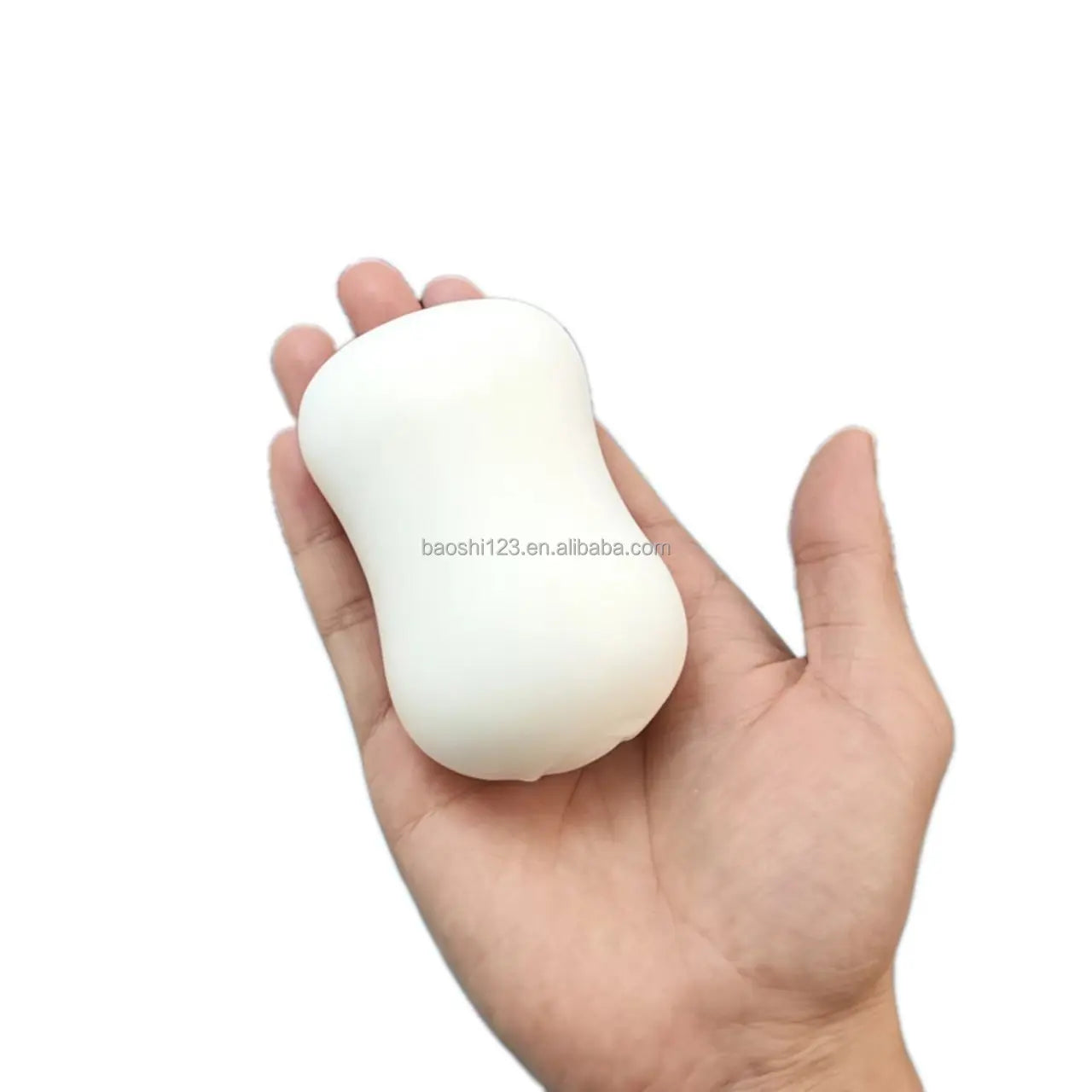 8.5Cm White Soap TPR Flour Squishy Toy Slow Rising Simulation Soap Stress Relief Squeeze Toy Creative Decompression Toy for Kids