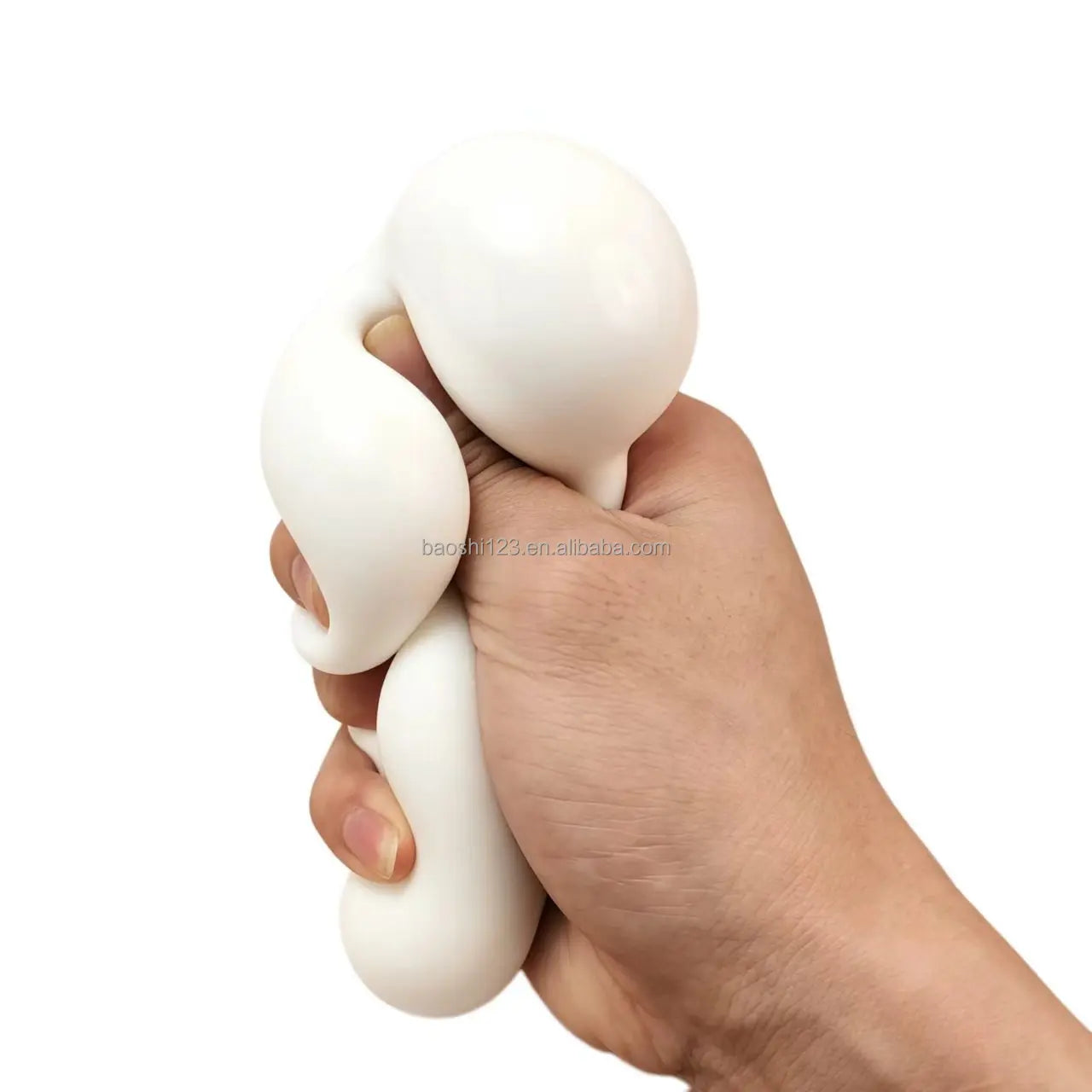 8.5Cm White Soap TPR Flour Squishy Toy Slow Rising Simulation Soap Stress Relief Squeeze Toy Creative Decompression Toy for Kids