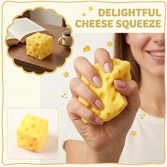 🧀 Cheese Squishy – Soft, Satisfying &amp; Irresistibly Cute!